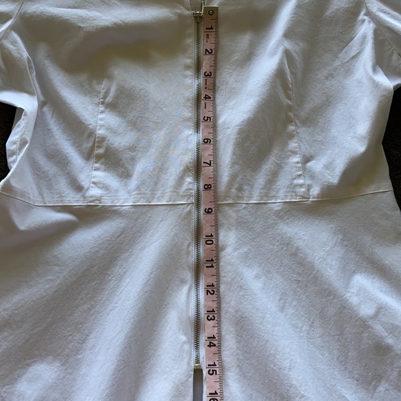 Zoey Cotton Stretch Zippered Top/Shirt Dress - Picture 9 of 10